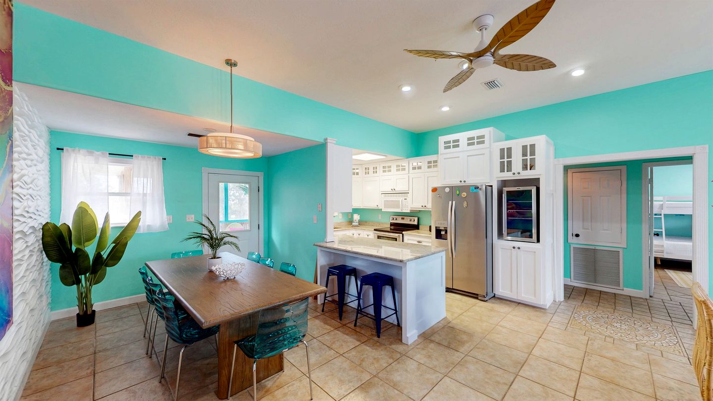 Charming Beachside Home with Private Patio & Dog-Friendly Policy near Surfside Shores, Gulf Shores, AL