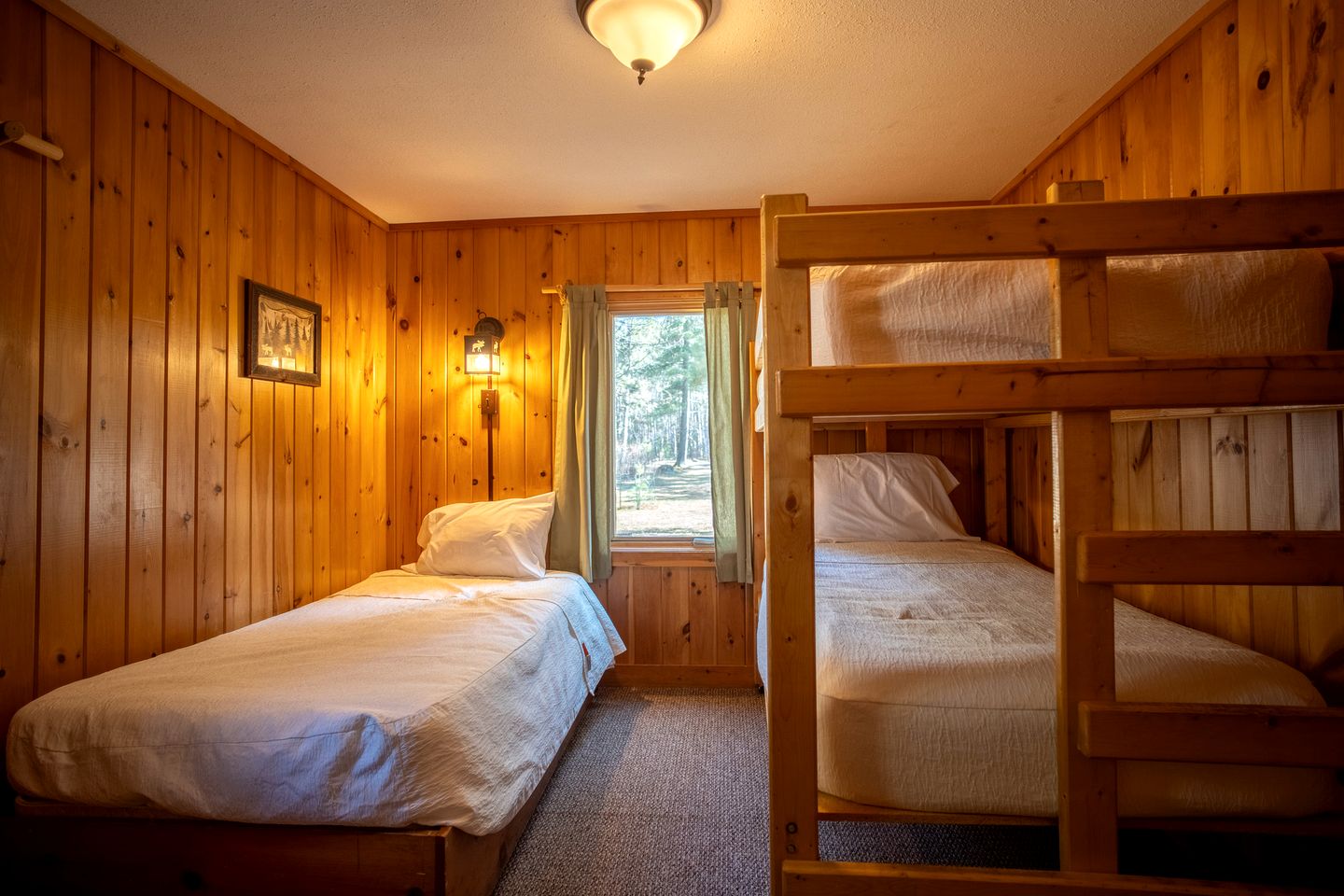 Spacious Northwoods Cabin with Vaulted Ceilings & Stone Fireplace Near Babbitt, Minnesota