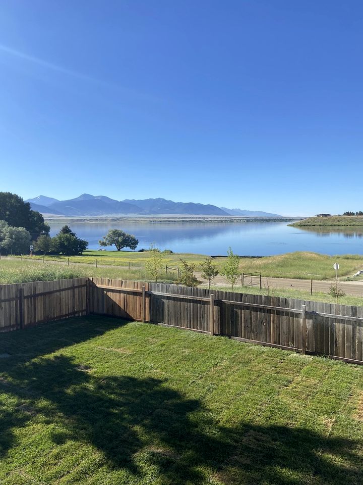 Scenic Vacation Home with Wrap-Around Deck Overlooking Ennis Lake near McAllister, Montana