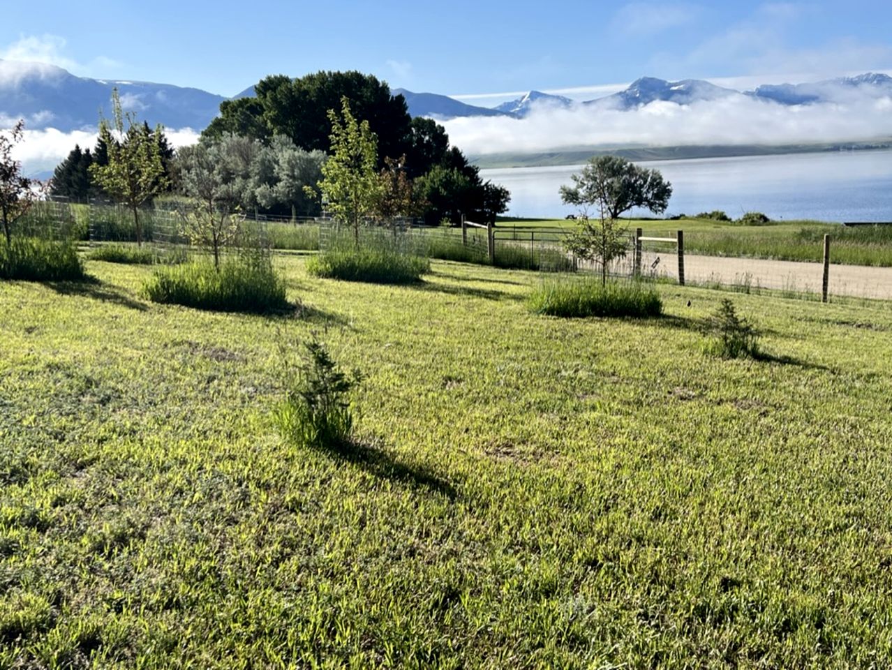 Scenic Vacation Home with Wrap-Around Deck Overlooking Ennis Lake near McAllister, Montana