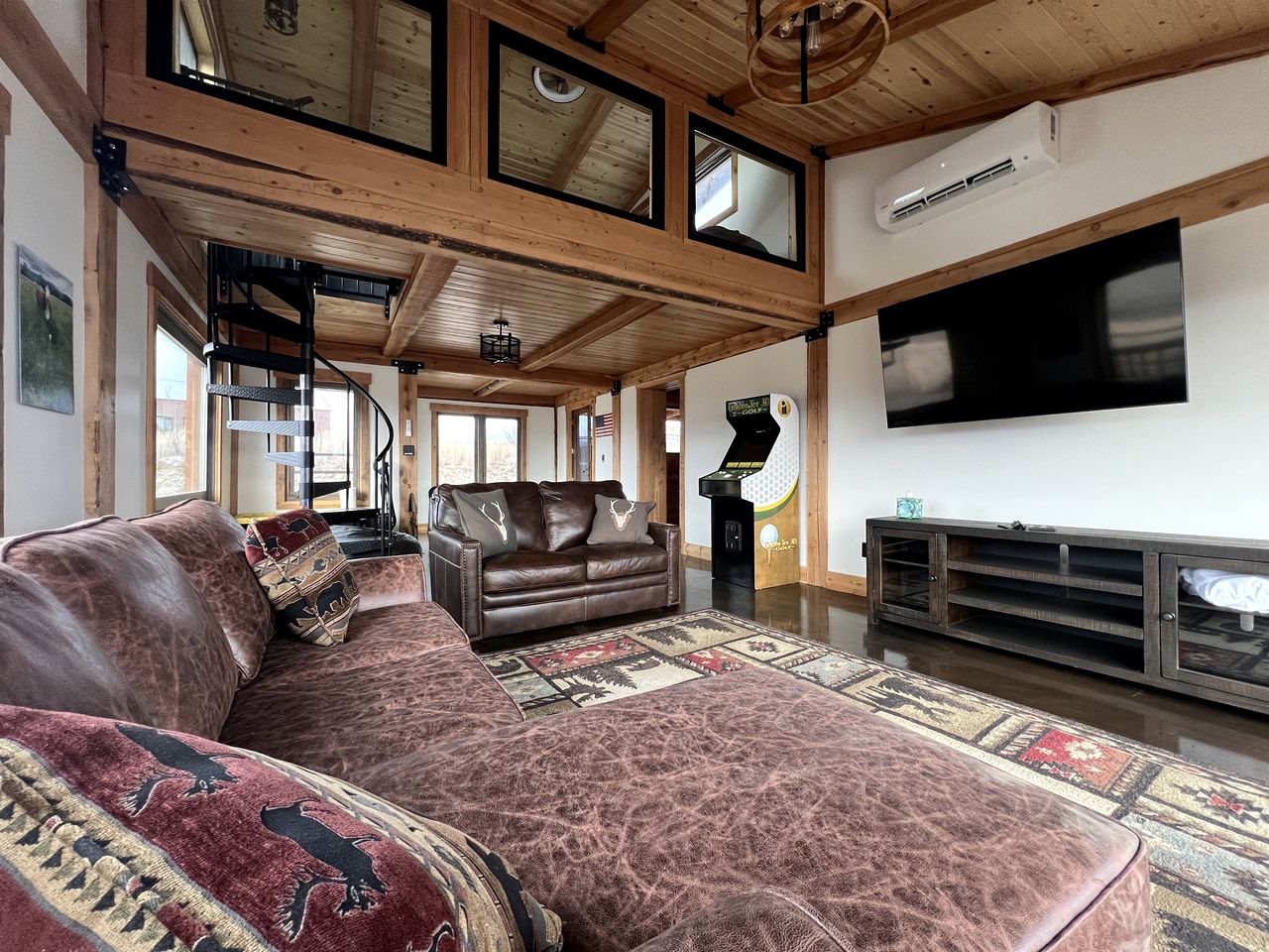 Scenic Vacation Home with Wrap-Around Deck Overlooking Ennis Lake near McAllister, Montana