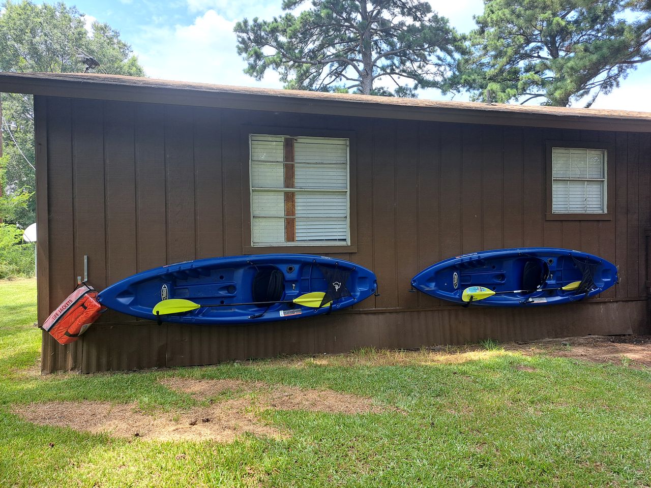 The Gator Den at Caddo Lake in Karnack, Texas