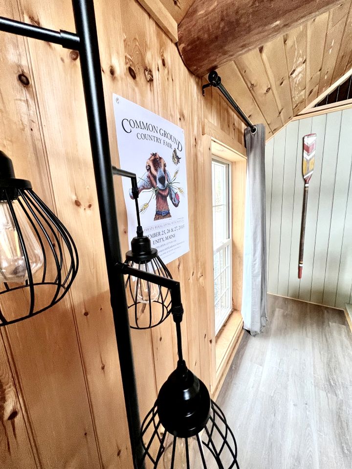 Charming Lakefront Cabin with Beach Access, Firepit & Kayaks in Burnham, Maine