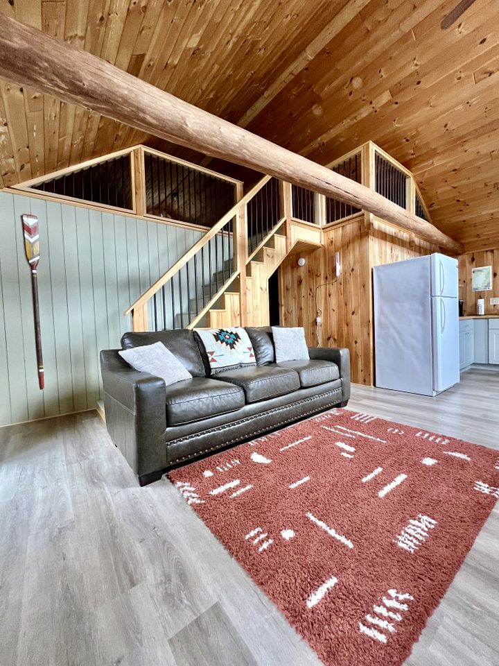 Charming Lakefront Cabin with Beach Access, Firepit & Kayaks in Burnham, Maine