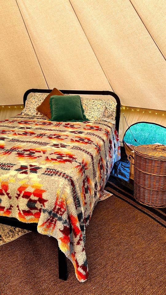 Texas Serenity: Rediscover Connection in a Bell Tent Under the Stars