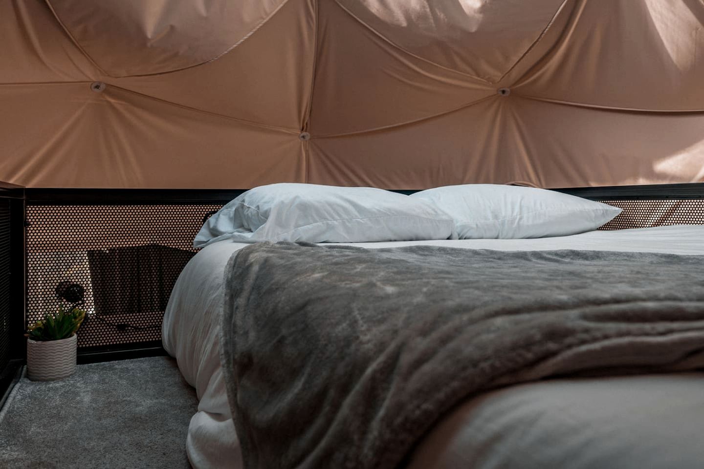 Unplug and Unwind in a Modern Dome with Firelight Evenings and Starry Skies in Traphill, North Carolina