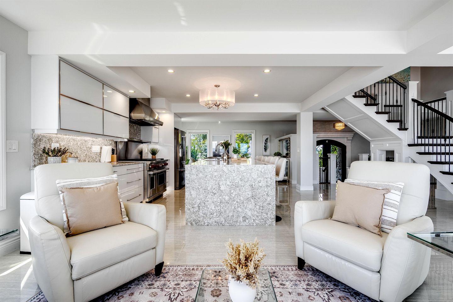 Luxury Waterfront Estate with Beach Access and Expansive Grounds in Ontario, Canada