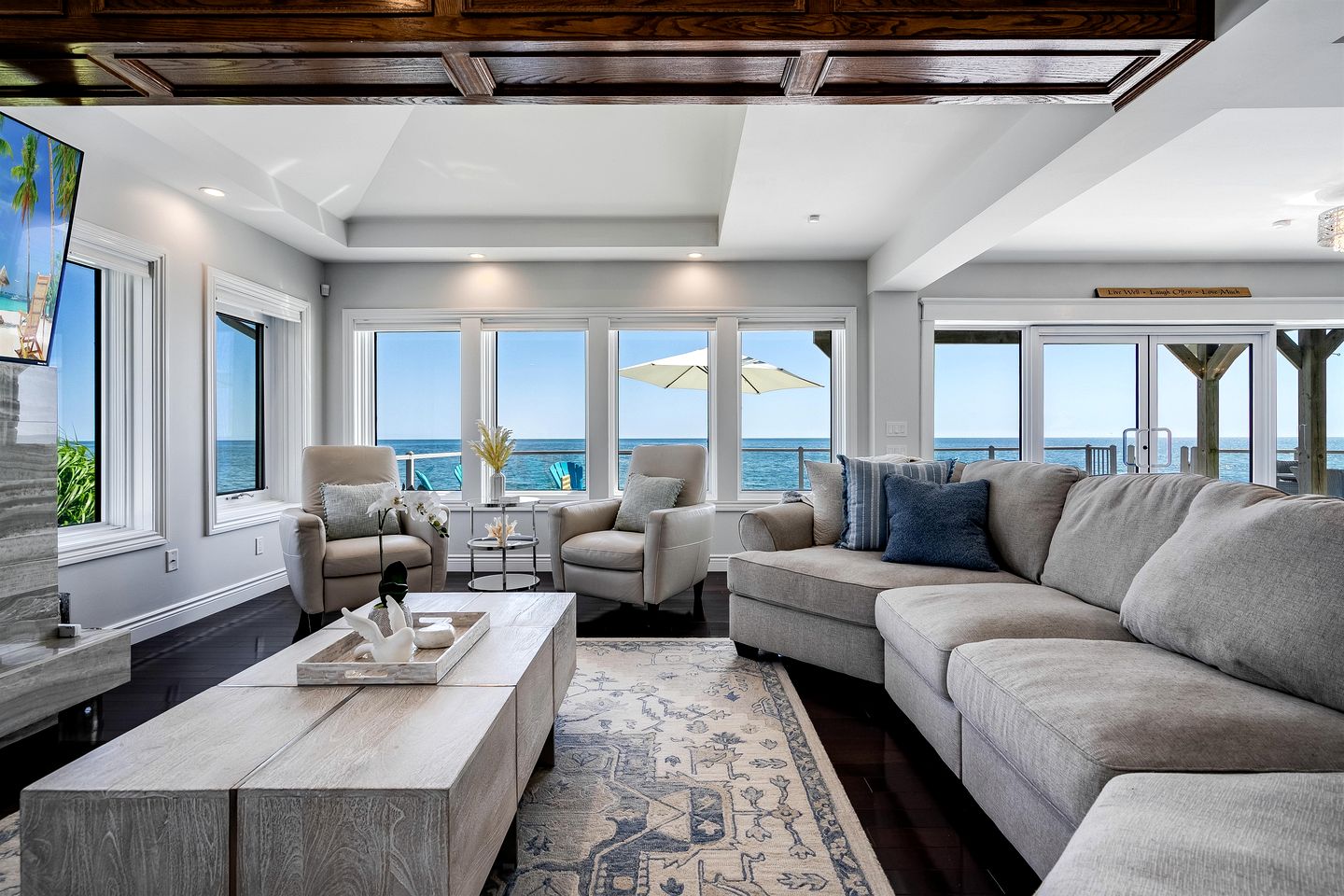 Luxury Waterfront Estate with Beach Access and Expansive Grounds in Ontario, Canada