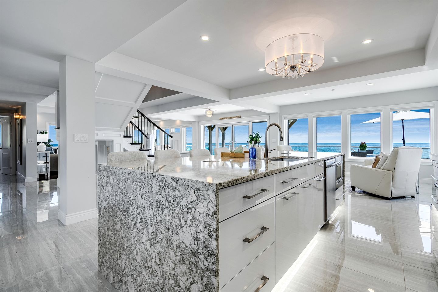 Luxury Waterfront Estate with Beach Access and Expansive Grounds in Ontario, Canada