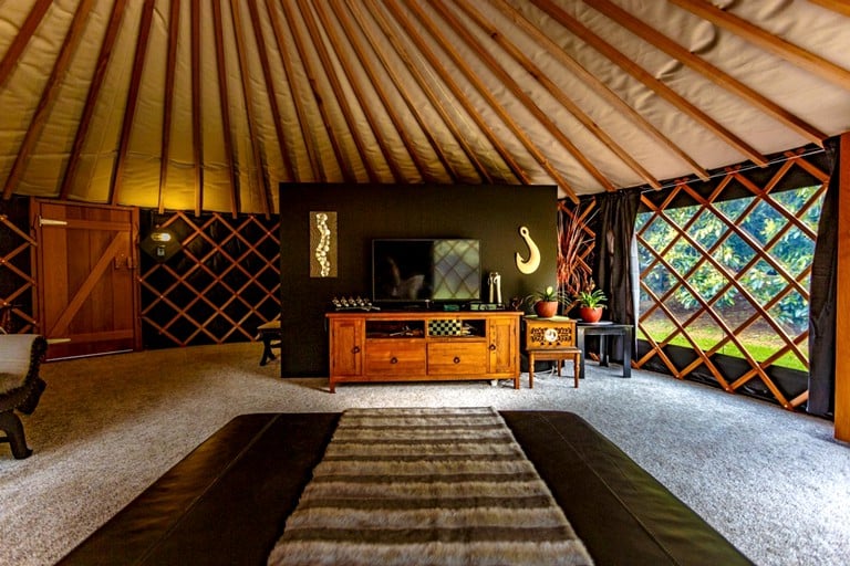 Yurts (Whakatane, North Island, New Zealand)