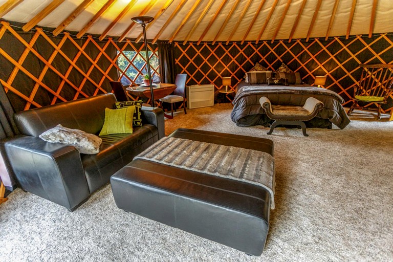 Yurts (Whakatane, North Island, New Zealand)