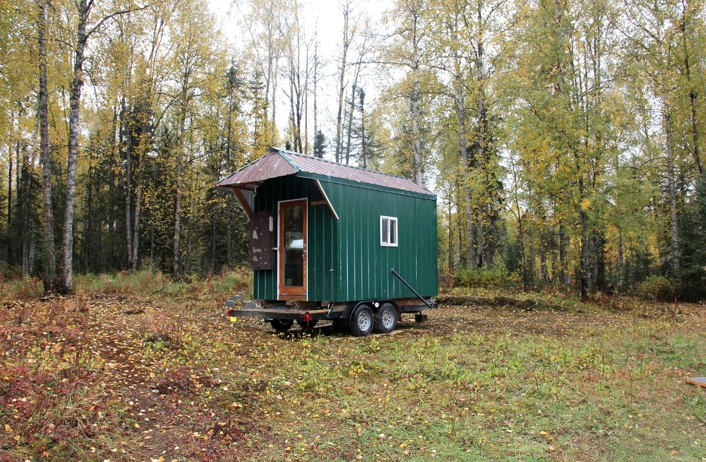 One-of-a-Kind Tiny House Rental on a Sustainable Permaculture Farm in Talkeetna, Alaska