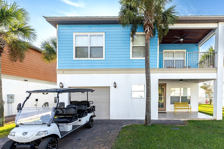 Stylish Coastal Home with Private Pool & Golf Cart, Steps from Beach near Miramar Beach, Florida