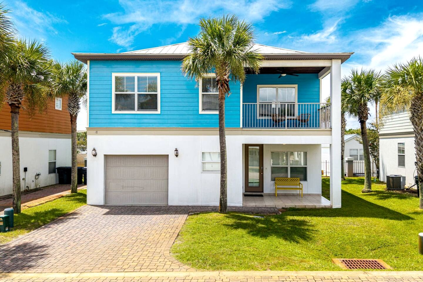 Stylish Coastal Home with Private Pool & Golf Cart, Steps from Beach near Miramar Beach, Florida