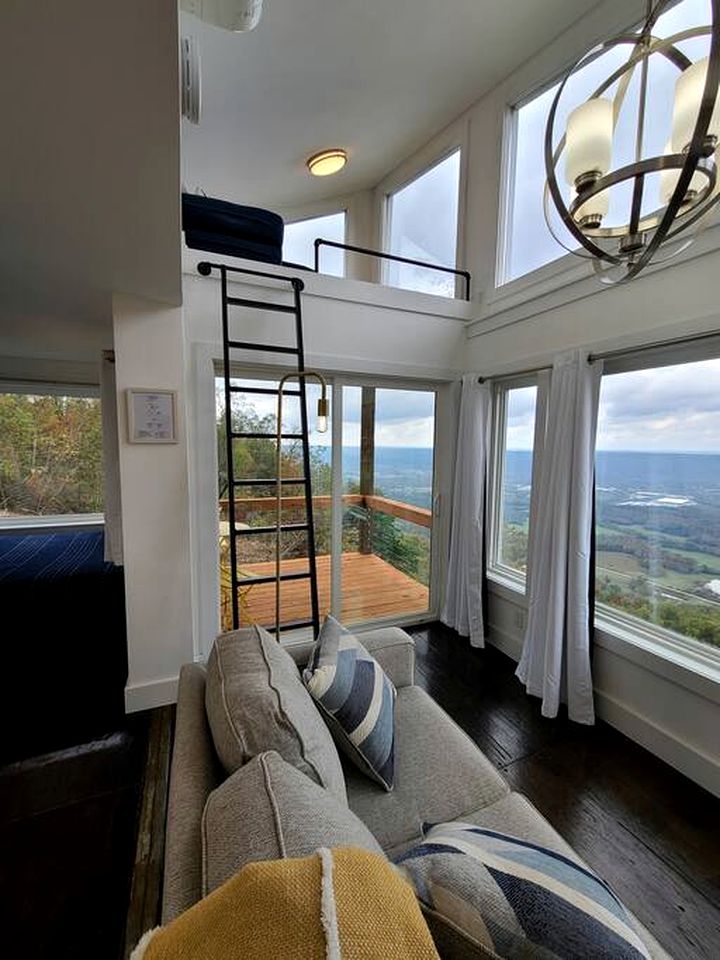 Romantic Container Beautifully Design with Deck in Georgia