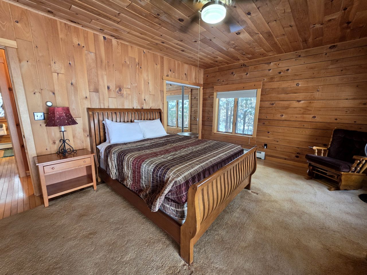 Scenic Lakefront Retreat with Firepit & Sunset Views in Greenville, Maine