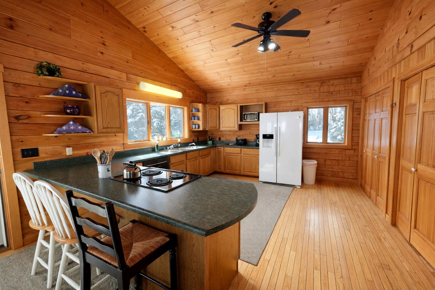 Scenic Lakefront Retreat with Firepit & Sunset Views in Greenville, Maine