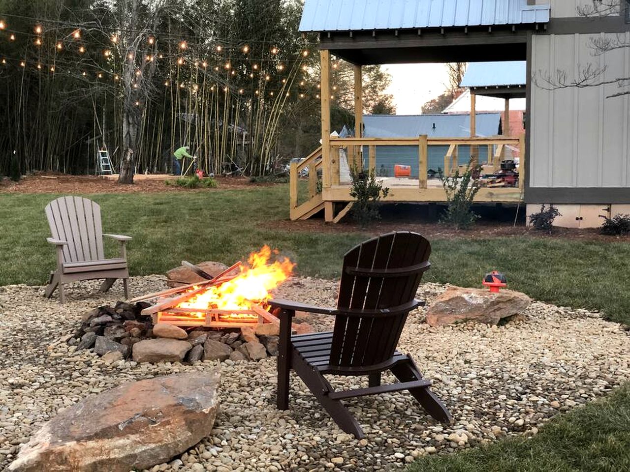 Spectacular Lofted Tiny House with Jacuzzi and Deck in North Carolina
