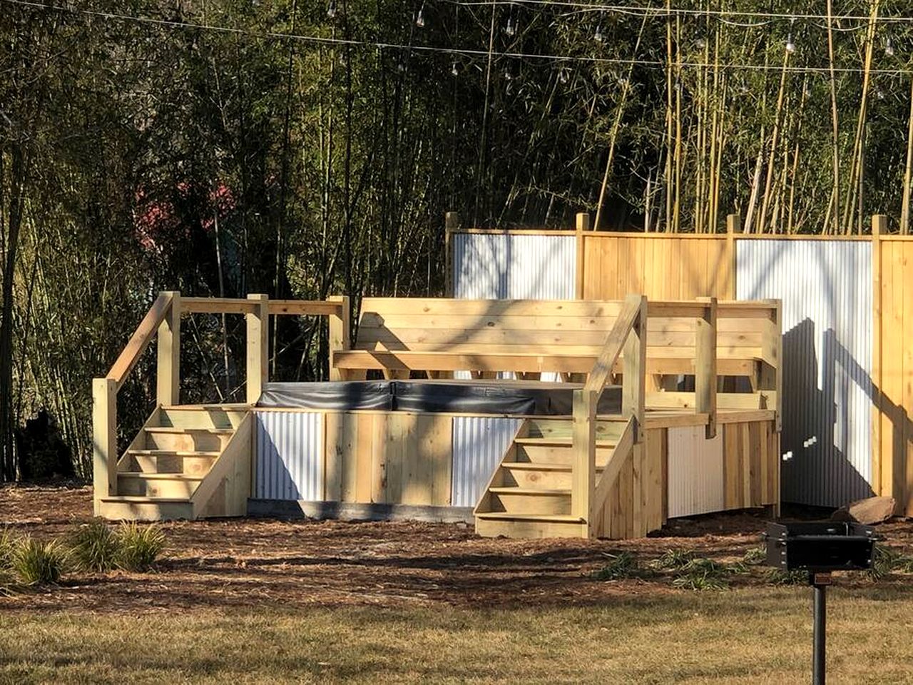 Spectacular Lofted Tiny House with Jacuzzi and Deck in North Carolina