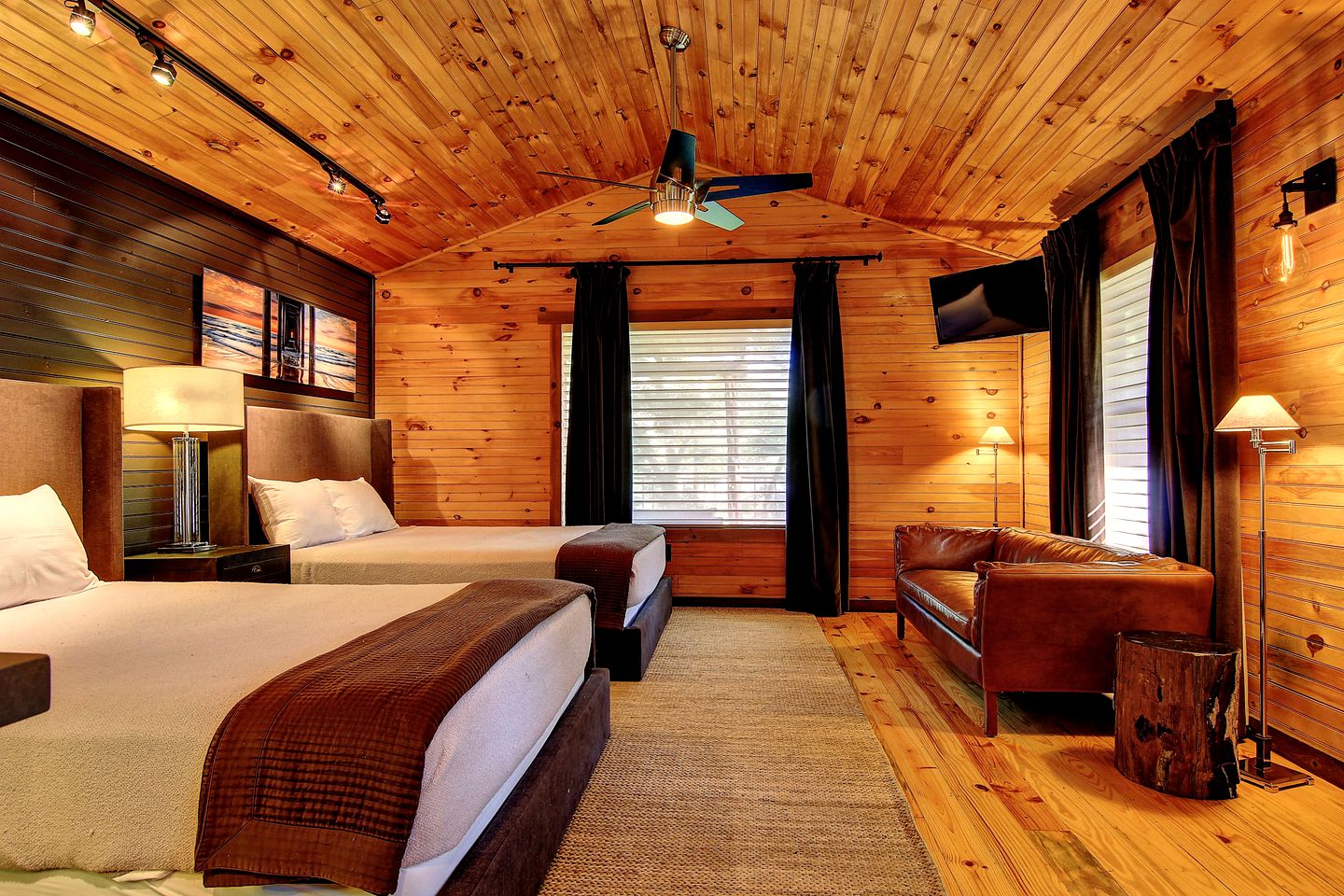 Rustic Riverfront Cabins on the Guadalupe River in New Braunfels, Texas