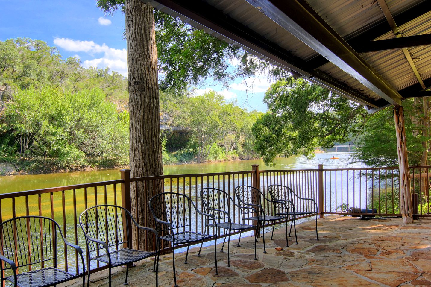 Rustic Riverfront Cabins on the Guadalupe River in New Braunfels, Texas