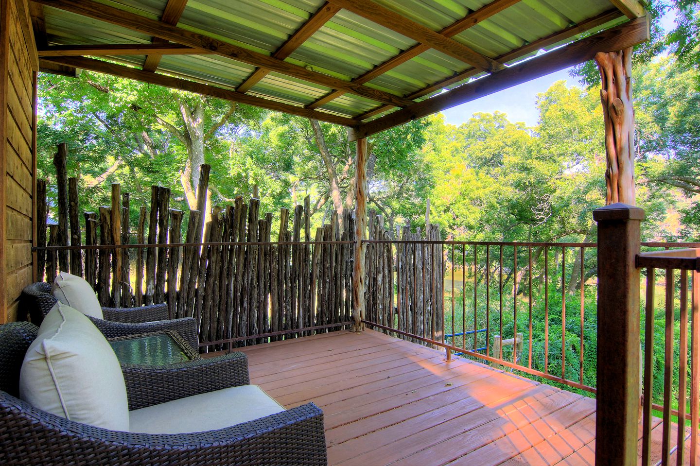Rustic Riverfront Cabins on the Guadalupe River in New Braunfels, Texas