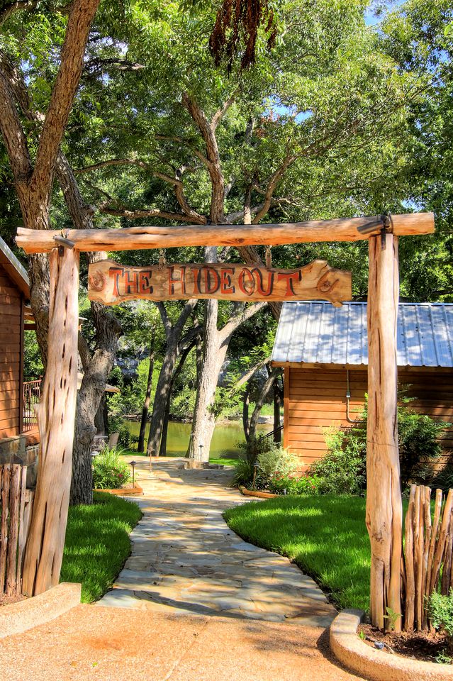 Rustic Riverfront Cabins on the Guadalupe River in New Braunfels, Texas
