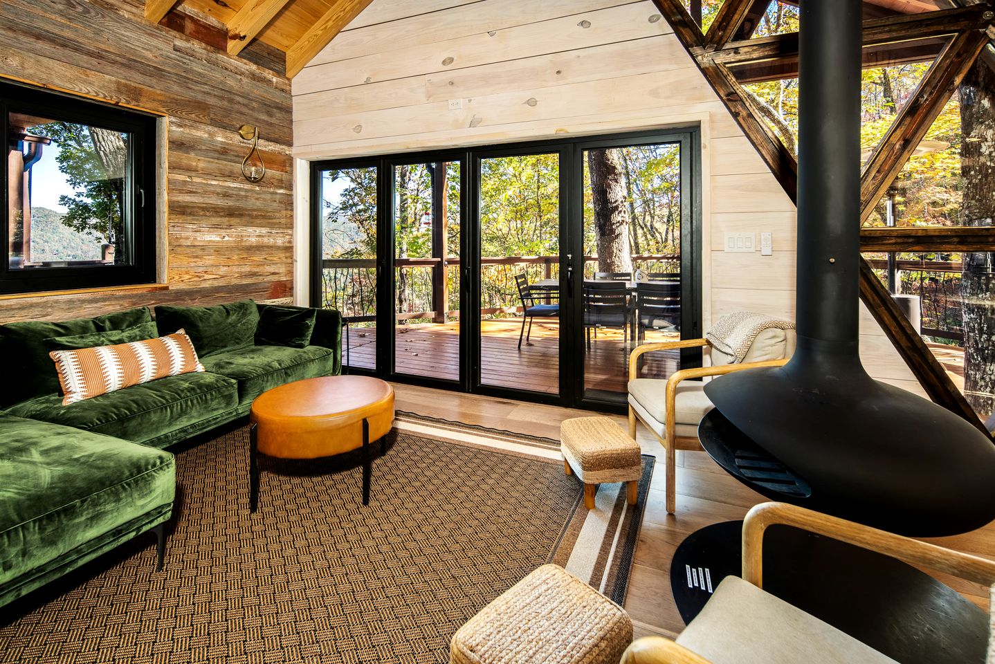 Secluded Adventure Treehouse with Net Loft & Swaying Bridge Near Highlands, NC