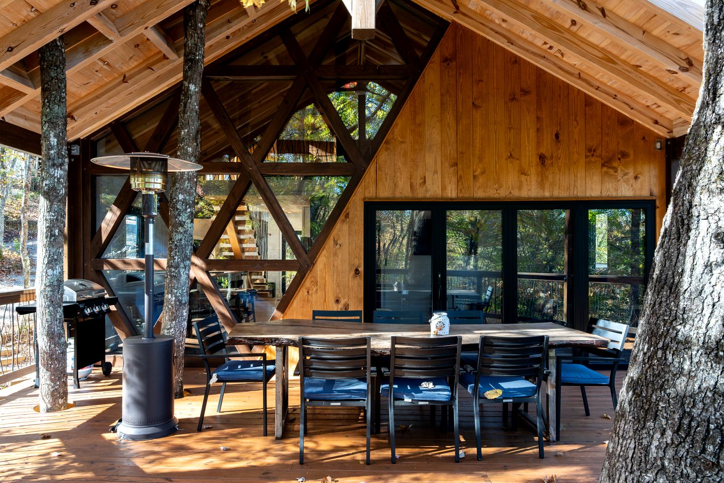 Secluded Adventure Treehouse with Net Loft & Swaying Bridge Near Highlands, NC