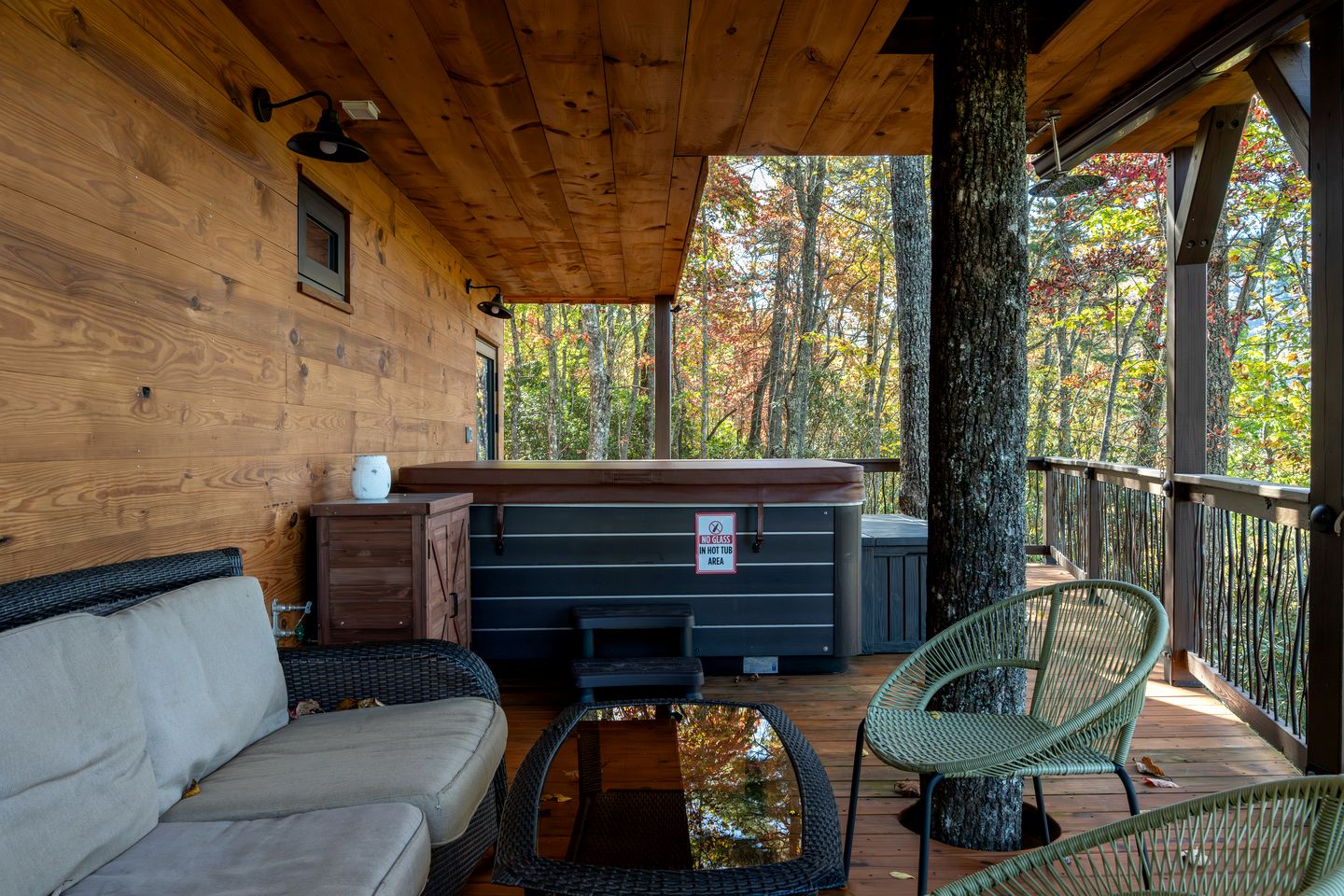 Secluded Adventure Treehouse with Net Loft & Swaying Bridge Near Highlands, NC