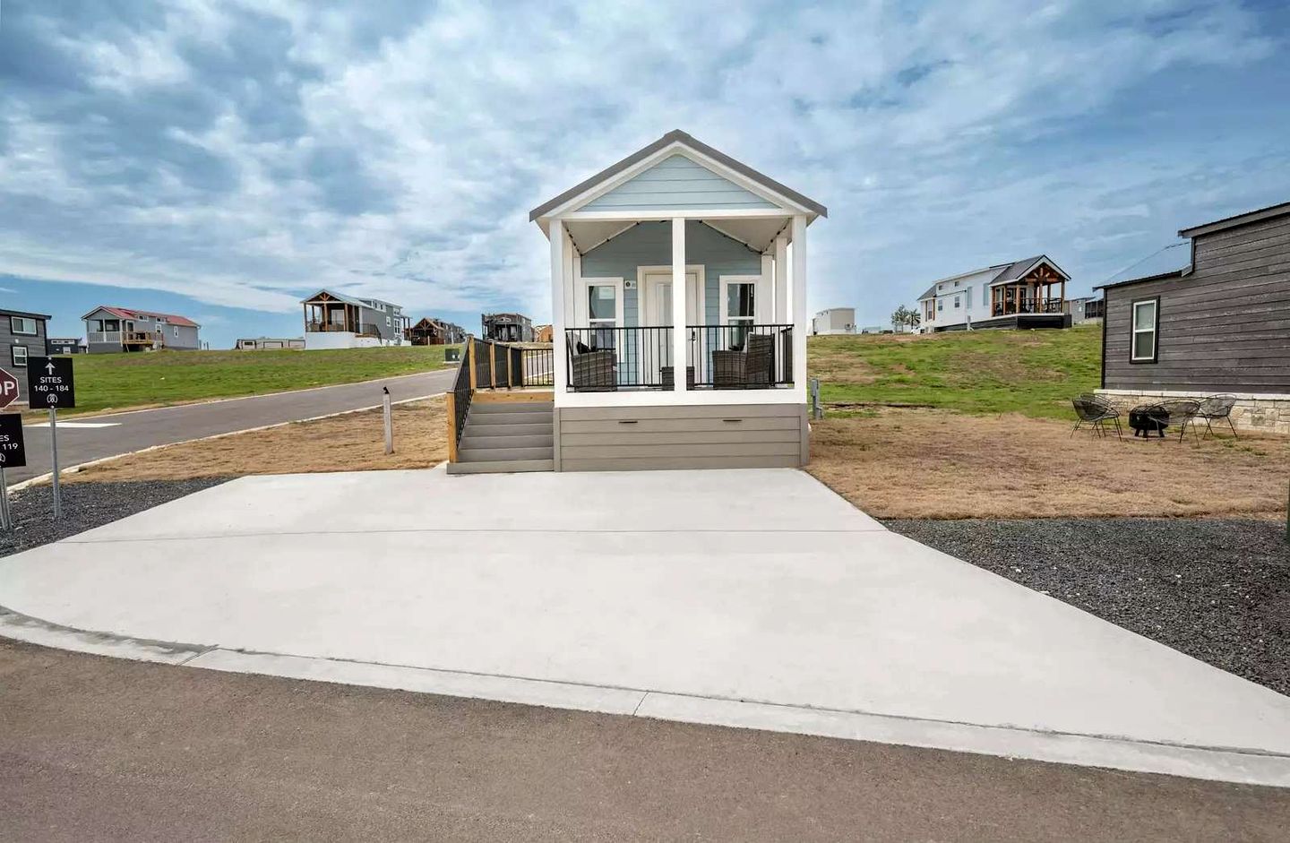 Luxury Hill Country Tiny Home in Resort Setting Near Fredericksburg, Texas
