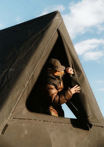 Tipis (United Kingdom, Tintagel, England)