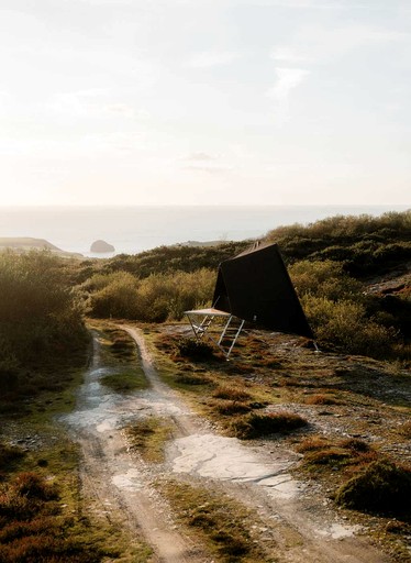 Tipis (United Kingdom, Tintagel, England)