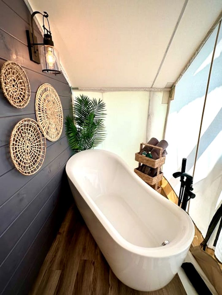 Idyllic Safari Tent Lovely for a Romantic Escape in Kentucky
