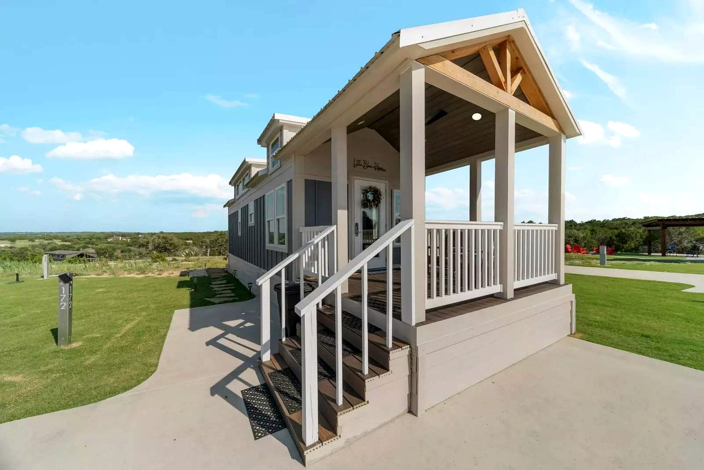 Elegant Tiny Home Retreat with Resort Amenities Near Fredericksburg, TX