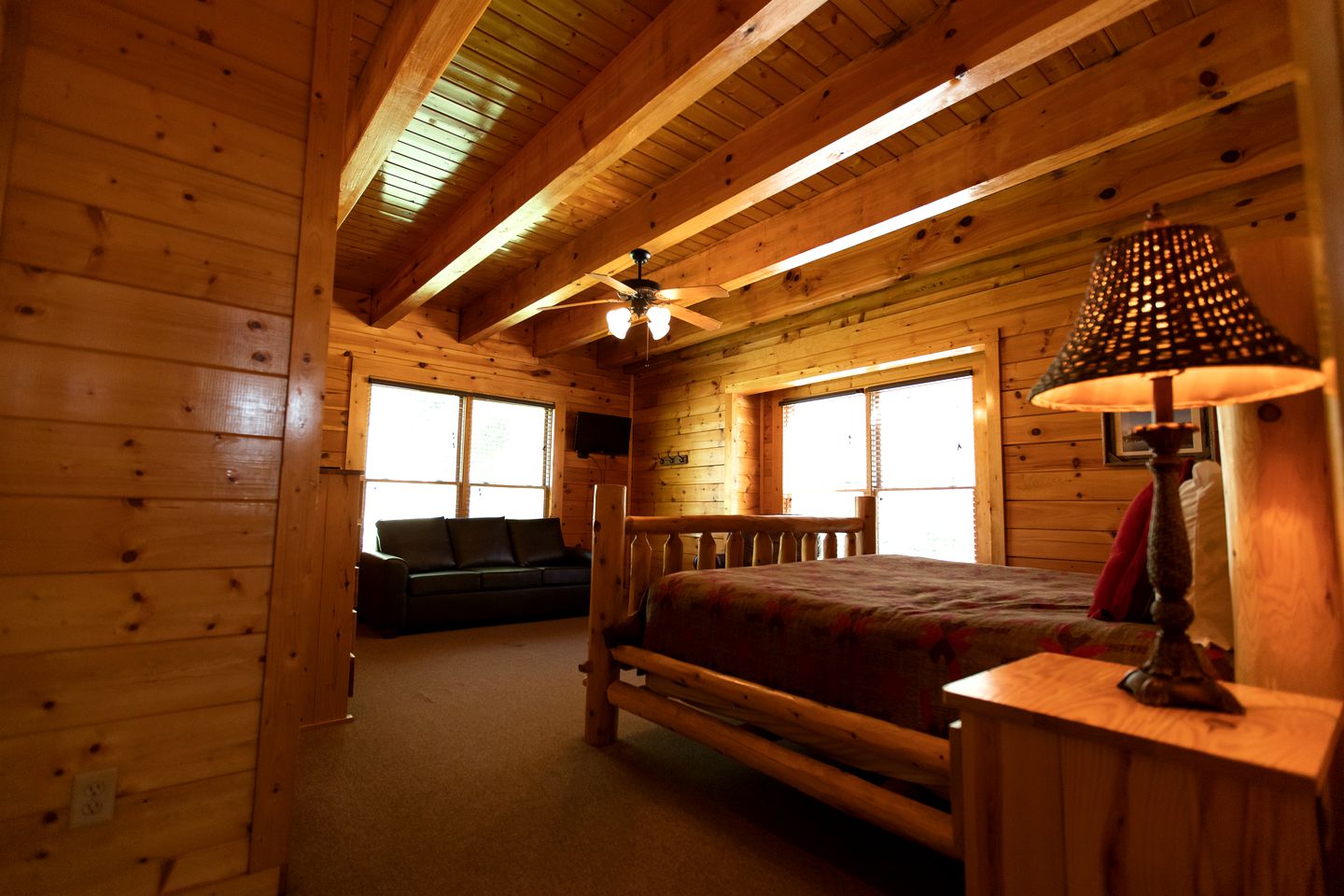 Spacious Great Smoky Mountains Cabin Rental on one of the Best Tennessee Family Resorts