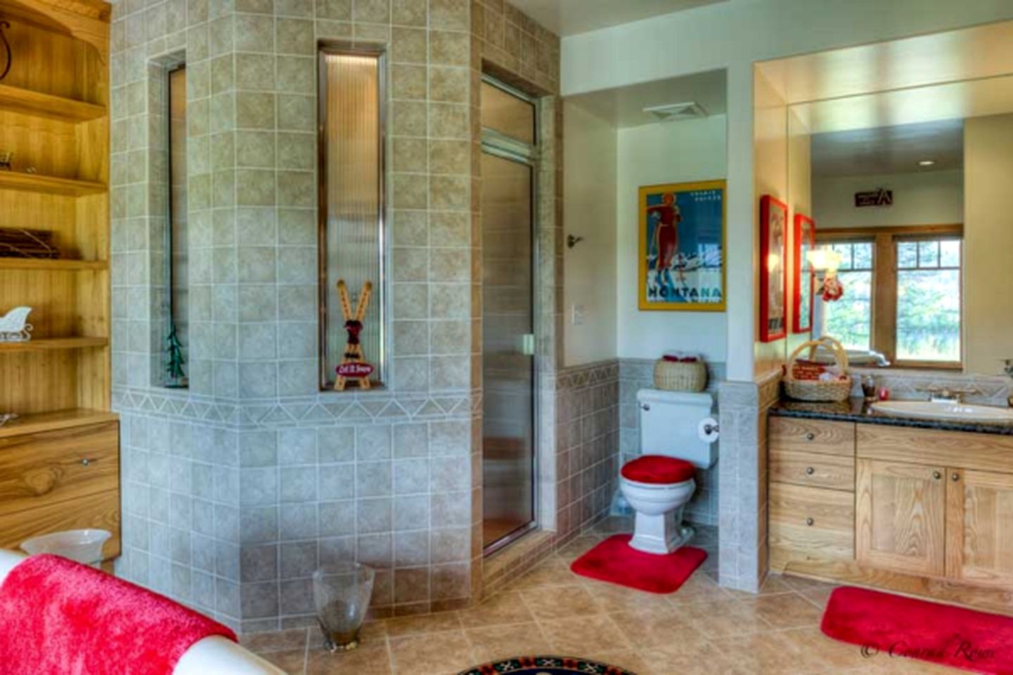 Luxury Cabin Rental with a Theater Room and Mountain Views in Trout Creek, Montana