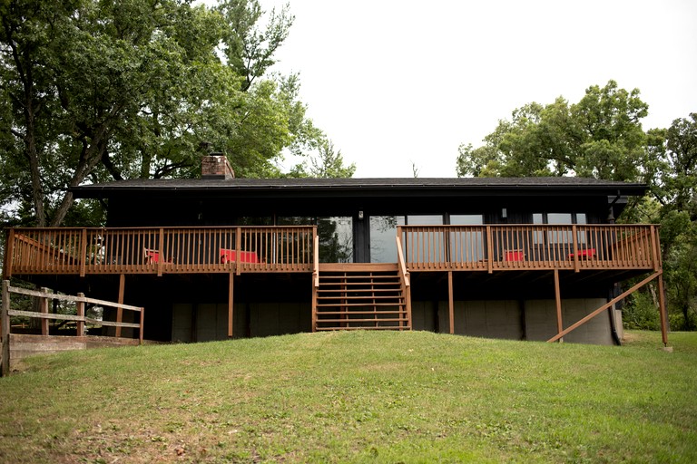 Spacious Restored Girl Scout Lodge with Modern Interior, the Perfect Base for a Family Adventure in Troy, Wisconsin