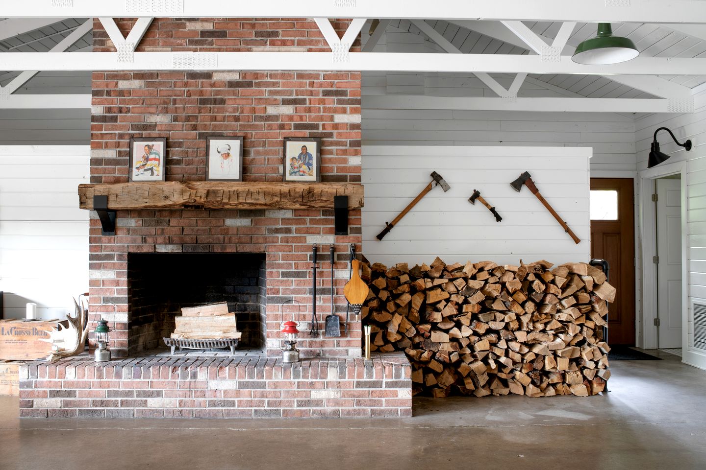 Spacious Restored Girl Scout Lodge with Modern Interior, the Perfect Base for a Family Adventure in Troy, Wisconsin