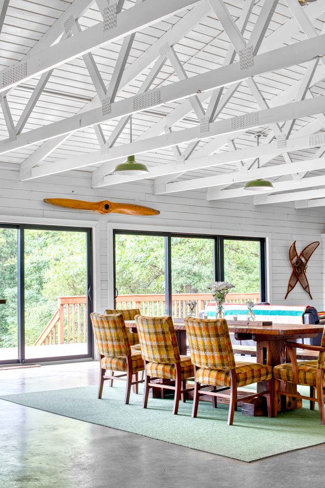 Spacious Restored Girl Scout Lodge with Modern Interior, the Perfect Base for a Family Adventure in Troy, Wisconsin