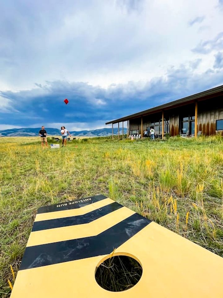 Gorgeous Vacation Rental Placed in a Secluded Area and Fire Pit Provided Near Livingston, Montana