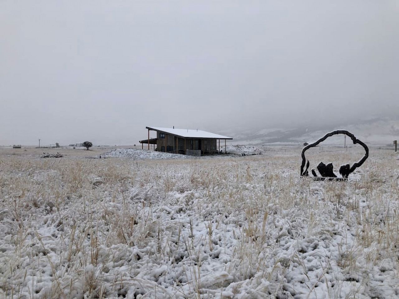 Gorgeous Vacation Rental Placed in a Secluded Area and Fire Pit Provided Near Livingston, Montana