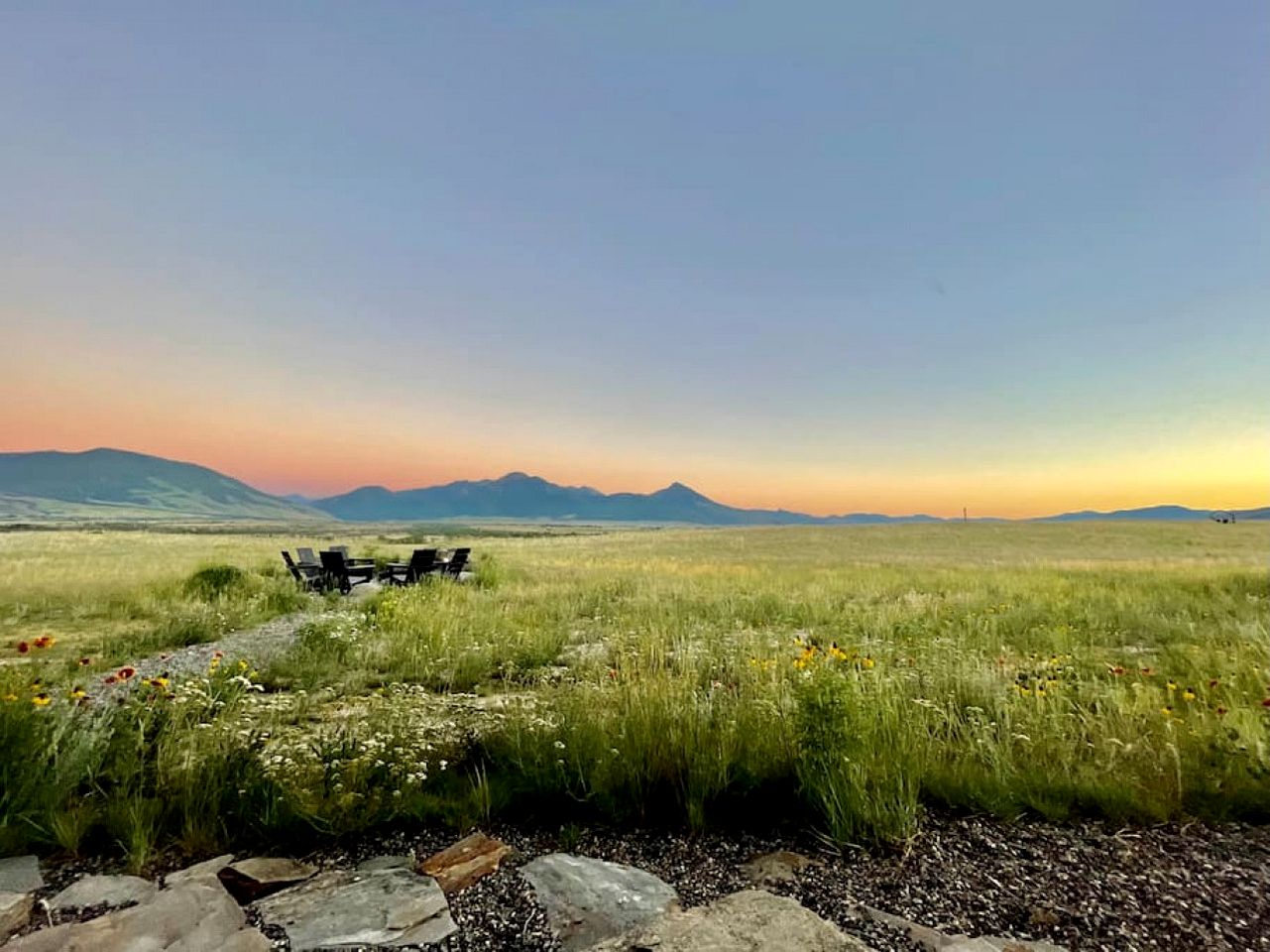 Gorgeous Vacation Rental Placed in a Secluded Area and Fire Pit Provided Near Livingston, Montana