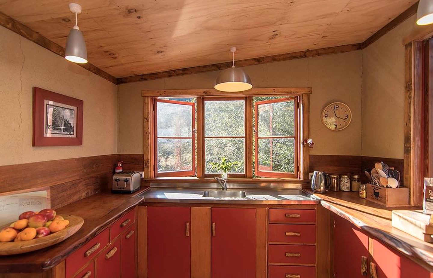 Secluded Cabin Rental Completely Surrounded by Rainforest in Peel Forest, South Island