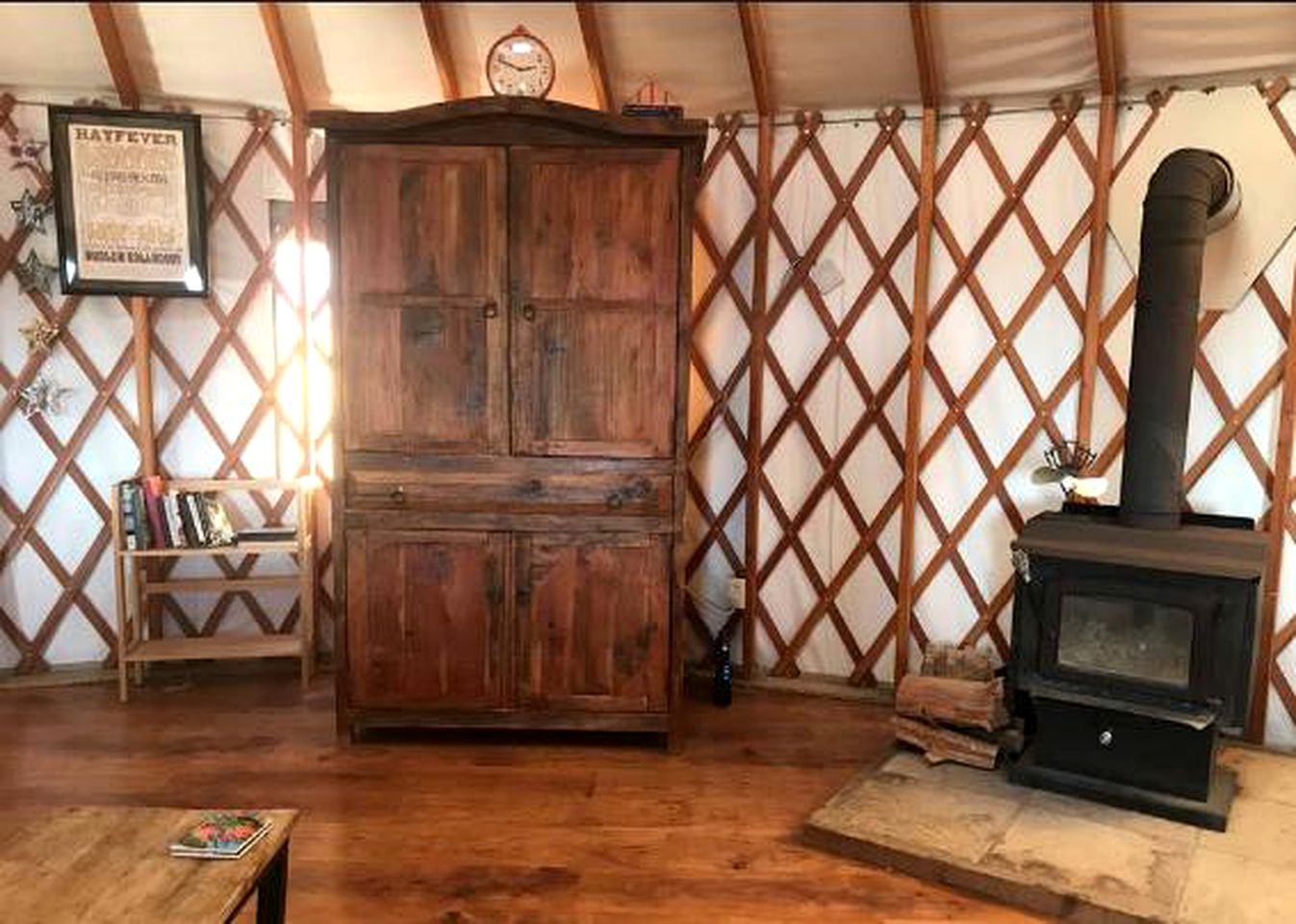 Secluded Hilltop Yurt Rental Situated near Ferndale, California