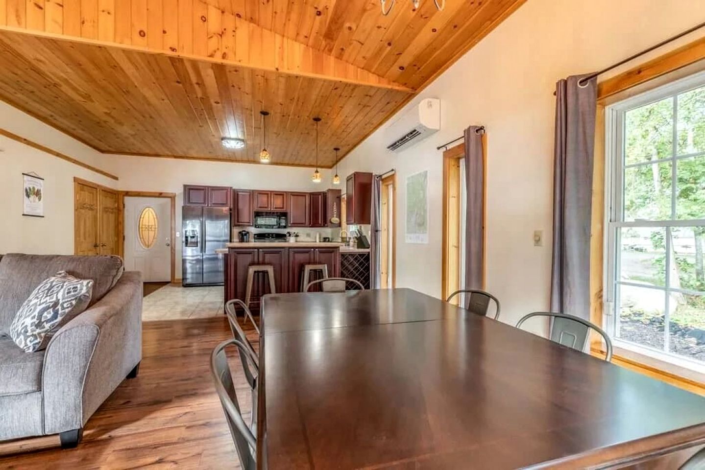 Spacious Maine Lakefront Home with Bunk Beds, Firepit & Beach Access in Burnham