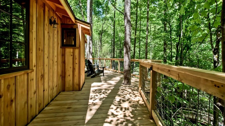 Tree Houses (United States of America, Gatlinburg, Tennessee)
