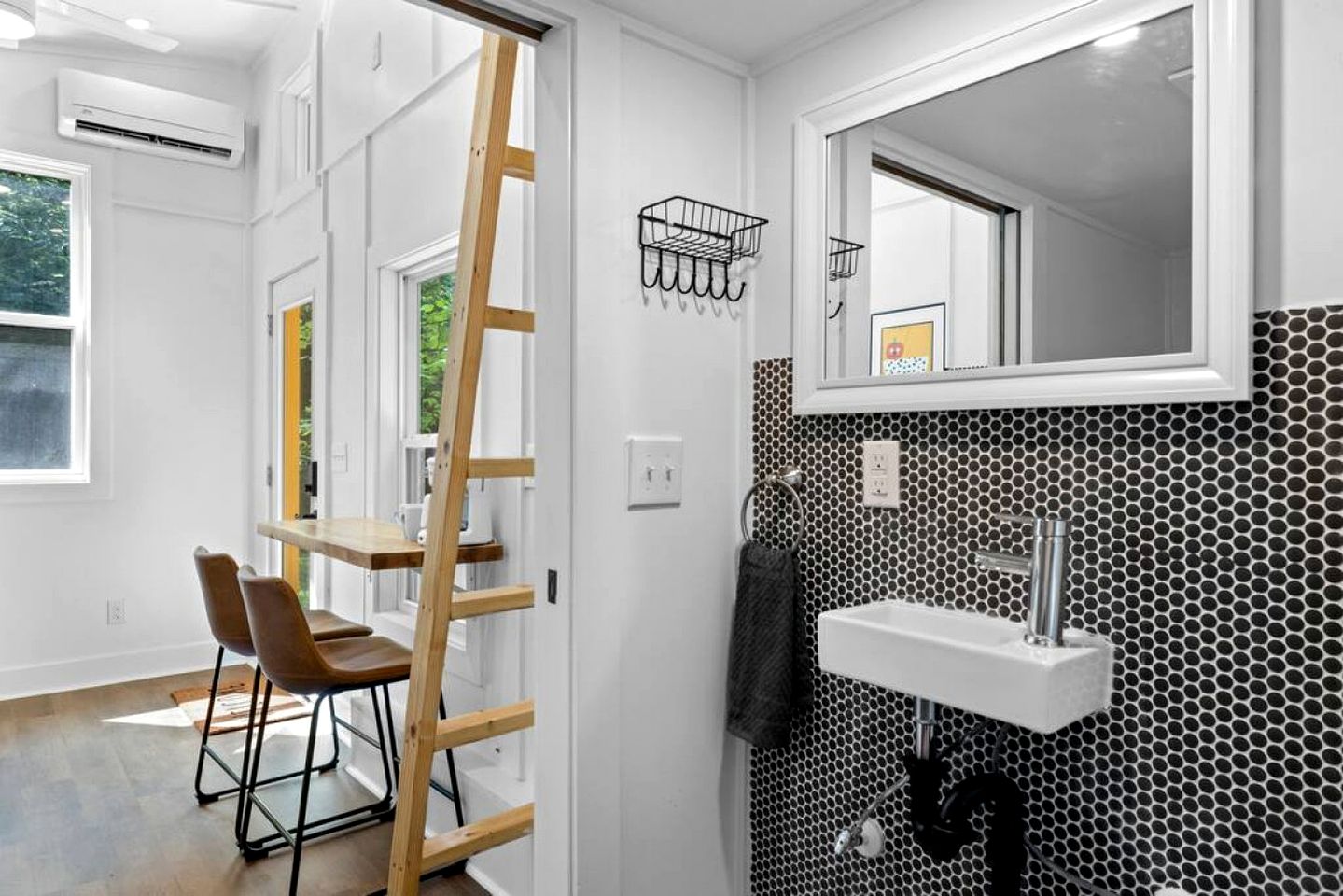 Impressive Tiny House Surrounded by Trees in Burnsville, North Carolina