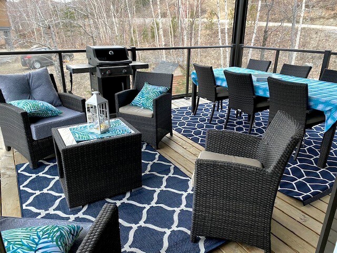 Outstanding Contemporary Mountain Getaway with Hot Tub near Hiking Trails in Charlevoix, Quebec