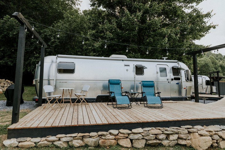 Amazing Airstream Perfect for Couples in Erwin, Tennessee